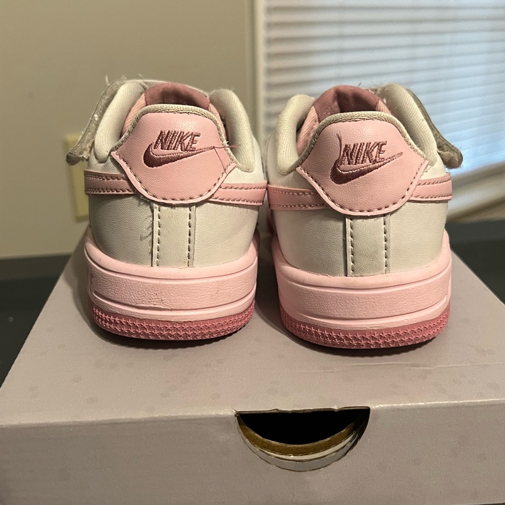 Nike Blush Pink and White Sneakers - Picture 3 of 5